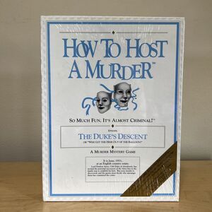 New Sealed How To Host A Murder Dinner Party Game The Duke's Descent No. 86